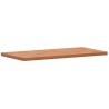 Dessus de table 80x40x2,5 cm rectangulaire bois massif de hêtre 