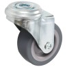 32 pcs Roulettes pivotantes à trou de boulon 50 mm 