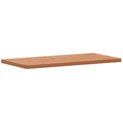 Comptoir de salle de bain 80x40x2,5 cm bois massif de hêtre 