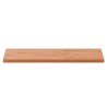 Comptoir de salle de bain 80x40x2,5 cm bois massif de hêtre 