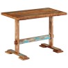 Table à manger 110x55x78 cm bois massif de récupération 