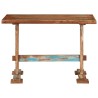 Table à manger 110x55x78 cm bois massif de récupération 