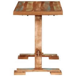 Table à manger 110x55x78 cm bois massif de récupération 