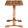 Table à manger 110x55x78 cm bois massif de récupération 