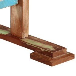 Table à manger 110x55x78 cm bois massif de récupération 