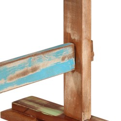 Table à manger 110x55x78 cm bois massif de récupération 