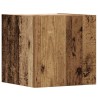 Ensemble de meuble TV mural 6 pcs vieux bois bois d'ingénierie 