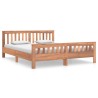 Cadre de lit Bois de teck massif 160x200 cm 