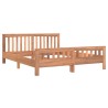 Cadre de lit Bois de teck massif 160x200 cm 