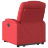 Fauteuil inclinable Rouge Similicuir 