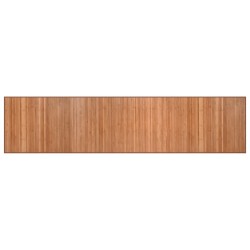 Tapis rectangulaire naturel 70x300 cm bambou 