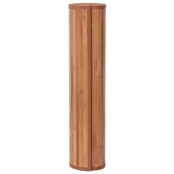 Tapis rectangulaire naturel 70x300 cm bambou 