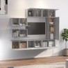 Ensemble de meubles TV 8 pcs Sonoma gris Bois d'ingénierie 