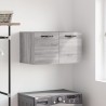 Armoire murale Sonoma gris 60x36,5x35 cm Bois d'ingénierie 