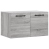 Armoire murale Sonoma gris 60x36,5x35 cm Bois d'ingénierie 