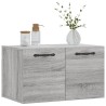 Armoire murale Sonoma gris 60x36,5x35 cm Bois d'ingénierie 