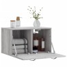 Armoire murale Sonoma gris 60x36,5x35 cm Bois d'ingénierie 