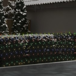 Filet lumineux coloré de Noël 3x3 m 306 LED Intérieur/extérieur 