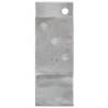 Piquets de clôture 6 pcs Argenté 12x6x15 cm Acier galvanisé 