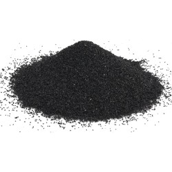 Sable pour aquarium 10 kg noir 0,2-2 mm 