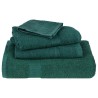 Serviettes de sauna 2 pcs vert 80x200 cm 360 g/m² 100% coton 
