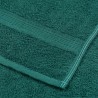 Serviettes de sauna 2 pcs vert 80x200 cm 360 g/m² 100% coton 