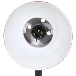Lampe de bureau 25 W rouge délavé 17x17x60 cm E27 