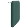 Coussin de tête de lit vert foncé 90 cm velours 