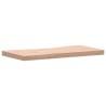 Dessus de bureau 80x(36-40)x4 cm bois massif de hêtre 