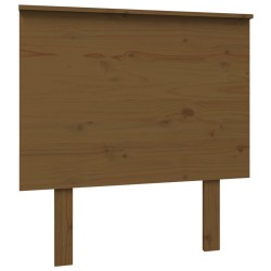Tête de lit Marron miel 79x6x82,5 cm Bois massif de pin 