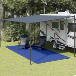 Tapis de tente 250x500 cm Bleu 