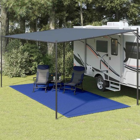 Tapis de tente 250x500 cm Bleu 