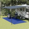 Tapis de tente 250x500 cm Bleu 