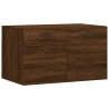 Armoire murale Chêne marron 60x36,5x35 cm Bois d'ingénierie 