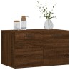 Armoire murale Chêne marron 60x36,5x35 cm Bois d'ingénierie 