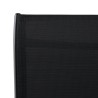 Chaises de bar de jardin lot de 4 Noir Textilène 