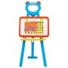 Chevalet 2 en 1 pour enfants avec tableau noir et tableau blanc 
