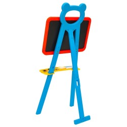 Chevalet 2 en 1 pour enfants avec tableau noir et tableau blanc 