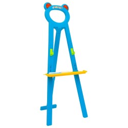Chevalet 2 en 1 pour enfants avec tableau noir et tableau blanc 