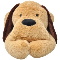 Chien en peluche 120 cm Marron 