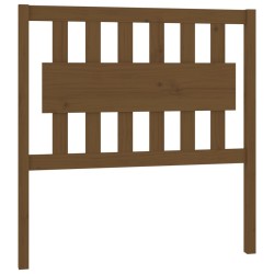Tête de lit Marron miel 95,5x4x100 cm Bois massif de pin 