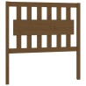 Tête de lit Marron miel 95,5x4x100 cm Bois massif de pin 