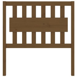 Tête de lit Marron miel 95,5x4x100 cm Bois massif de pin 