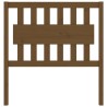 Tête de lit Marron miel 95,5x4x100 cm Bois massif de pin 