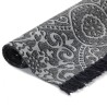 Tapis Kilim Coton 120 x 180 cm avec motif Gris 