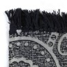 Tapis Kilim Coton 120 x 180 cm avec motif Gris 