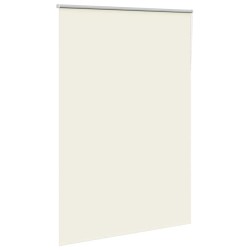 Store enrouleur occultant blanc cassé 150x210 cm largeur tissu 