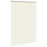 Store enrouleur occultant blanc cassé 150x210 cm largeur tissu 