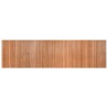 Tapis rectangulaire naturel 80x300 cm bambou 
