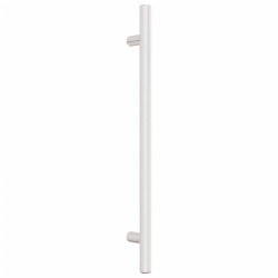 Poignées d'armoire 20 pcs argenté 192 mm acier inoxydable 